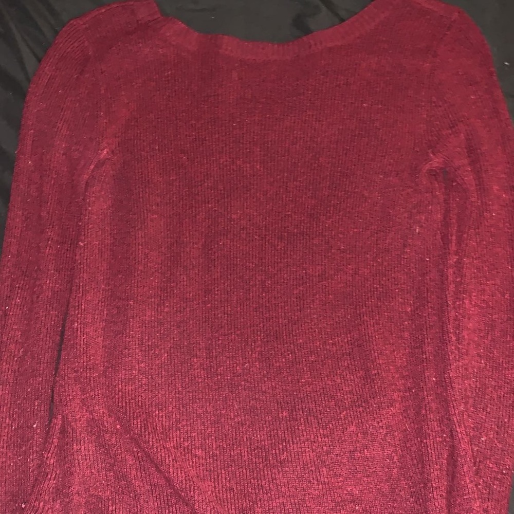 American Eagle Burgundy Sweater